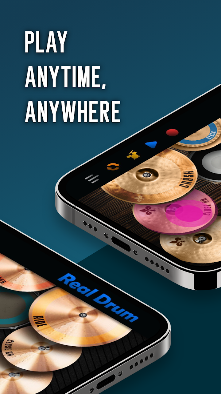 Real Drum electronic drums set screenshot
