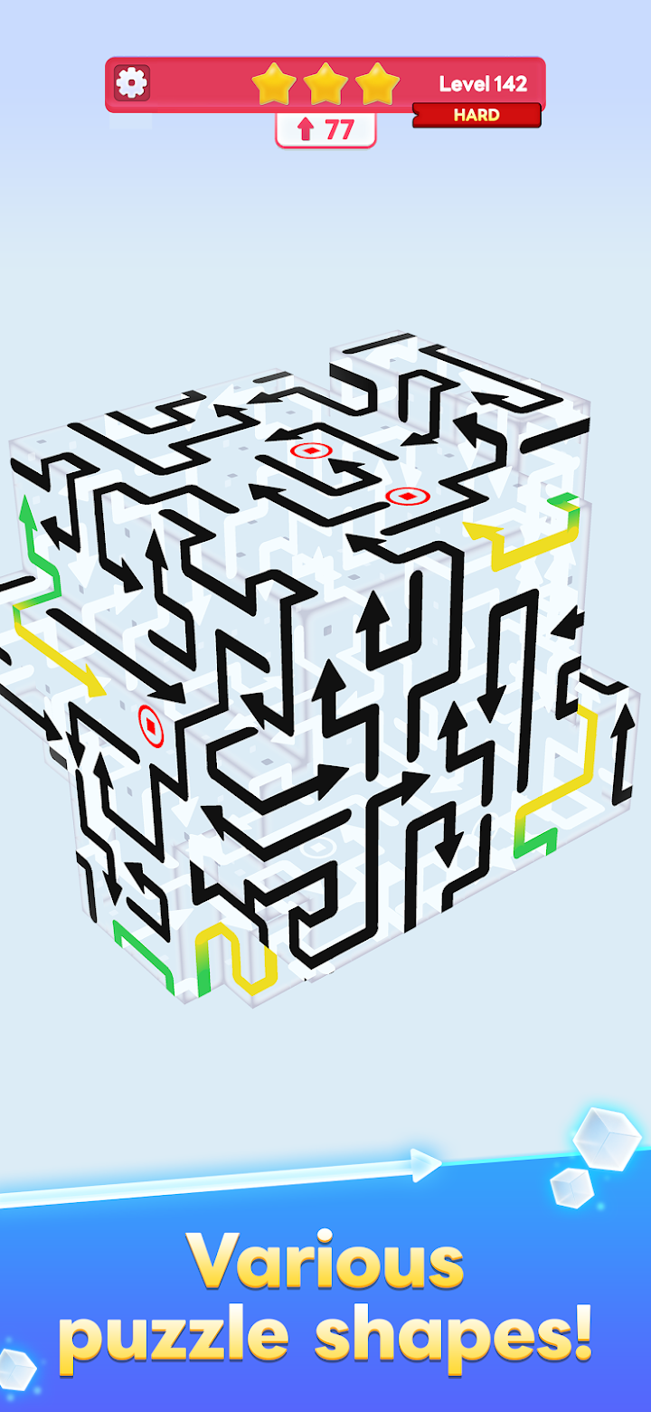 CubeAway - 3DPuzzle screenshot