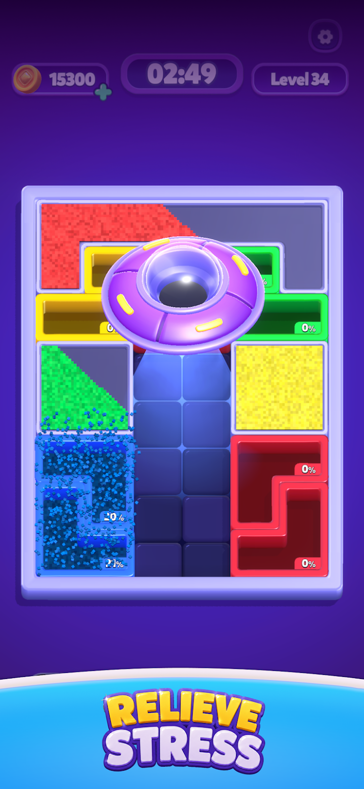 Sand Blocks: Drop Puzzle screenshot