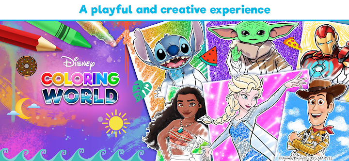 Disney Coloring World screenshot