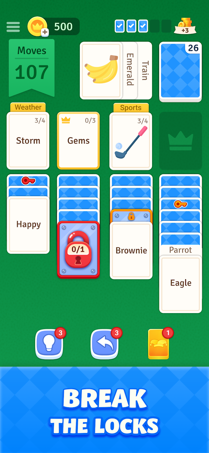 Solitaire Associations Journey screenshot